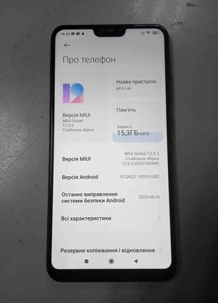 Мобильный телефон смартфон б/у xiaomi mi8 lite 4/64gb