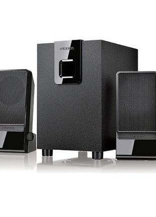 Акустическая система 2.1 microlab m-100 10вт 3.5mm black