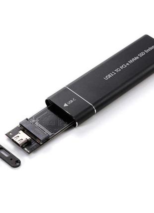 Кишеня зовнішня для m2 nvme жорсткого диска ssd, 10гбс, usb c, orico tcm2-c3