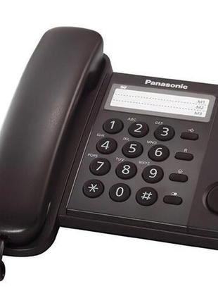 Телефон panasonic kx-ts2352uab проводной 1.5м черный