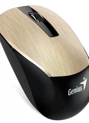 Мышь компьютерная genius nx-7015-31030019402 беспроводная/1600 dpi золотистый