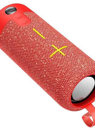 Портативная колонка borofone euphony sports bt speaker br19 ipx5 aux/usb/tf/fm tws 5wх2 red