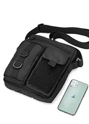 Тактична сумка через плече patriot месенджер