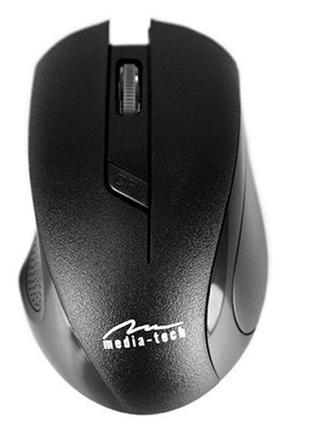 Мышка media-tech mt1114 trico беспроводная 3кн 2400dpi черная
