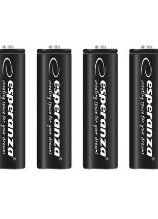 Аккумулятор ni-mh aa esperanza eza106 2600 mah в блистере 4шт черный