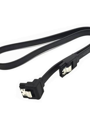Кабель шлейф sata - кутовий sata, для dvd hdd ssd, до 6гбіт/с, 40см