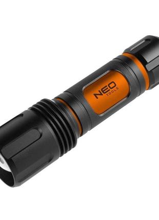 Ручний ліхтар neo tools 6xaa / 20вт/ led cree / 1500лм чорний (99-036)