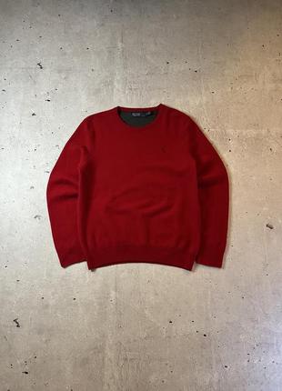 Ralph lauren wool sweater original vintage мужской свитер оригинал