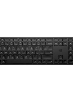 Клавиатура беспроводная hp 4r177aa 455 programmable wireless keyboard полноразмерная черная