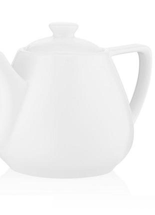 Чайник заварочный ardesto ar3735 0.53л фарфор белый2 фото