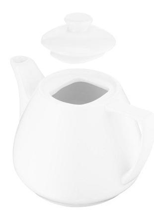 Чайник заварочный ardesto ar3735 0.53л фарфор белый5 фото