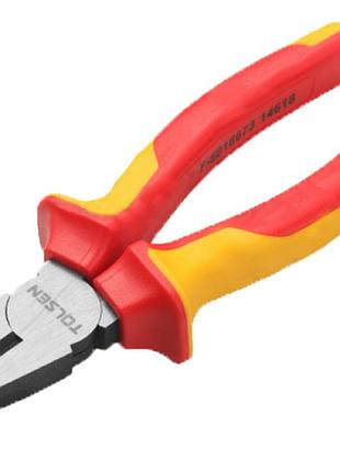 Изолированные пассатижи tolsen tools premium 180 мм v16007