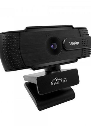 Веб-камера media-tech mt4107 look v privacy full hd 2mpix 1920x1080 чорна