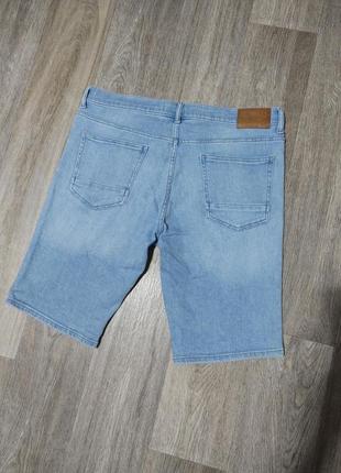 Мужские джинсовые шорты / burton menswear london / бриджи / мужская одежда / чоловічий одяг /6 фото