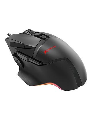 Мышь игровая xtrike me gm-520 gaming mouse rgb 800-12800 6 step dpi usb black