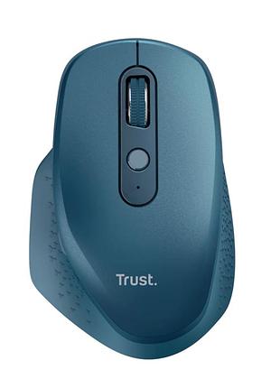 Комп'ютерна миша trust ozaa recharge wrls mouse бездротова/радіус 10м синій (24034)