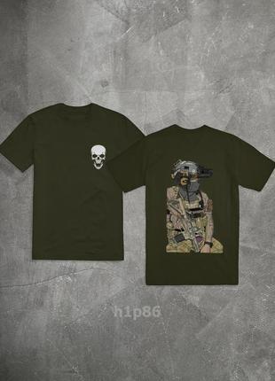 Чоловіча базова повсякденна літня футболка з крутим принтом