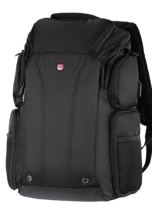 Городской рюкзак для ноутбука 14-16" wenger bc class с органайзером smartorg черный (610186)
