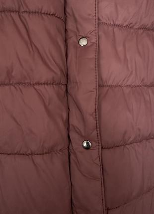 Куртка весенняя oodji,размер м,цвет бордовый бордовый,стан - идеальный,теплёнок, понятная к телу, подойдет на м/л4 фото