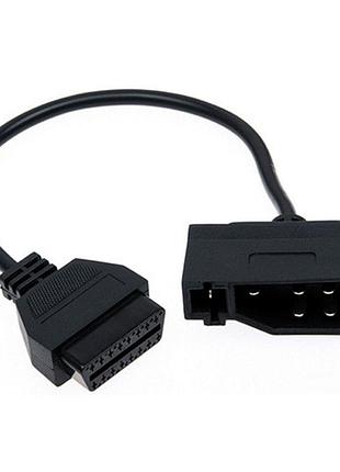 Переходник с obd2 16pin мама на ford lincoln mercury 7pin папа