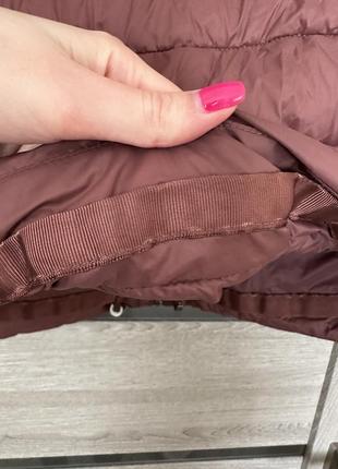 Куртка весенняя oodji,размер м,цвет бордовый бордовый,стан - идеальный,теплёнок, понятная к телу, подойдет на м/л7 фото