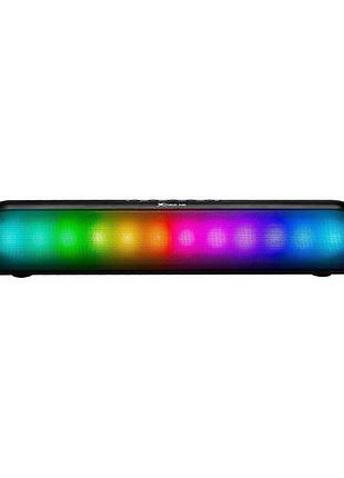 Портативная bluetooth колонка xtrike me sp-211bt 5wx2 черный