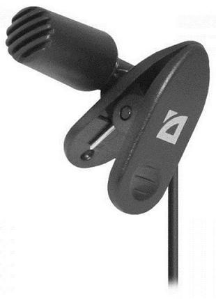 Микрофон defender 64109 mic-109 mini-jack 3.5мм 1.8м черный