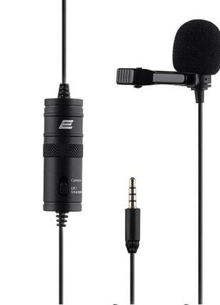 Микрофон-петличка 2е 2e-ml010 3.5mm конденсаторный 65гц-18000гц черный