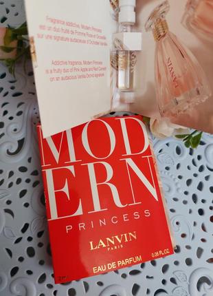 Lanvin modern princess парфюмированная вода женская, 2 мл (пробник)2 фото