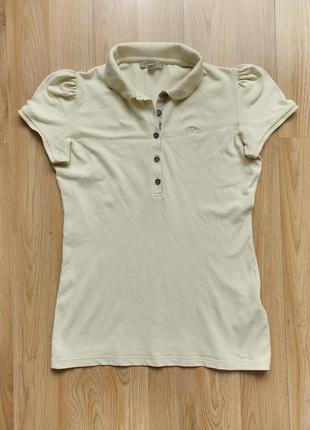 Женская винтажная футболка burberry brit m поло burberry brit polo shirt