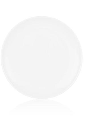 Десертная тарелка ardesto серии imola из фарфора 13 см белый (ar3501i)