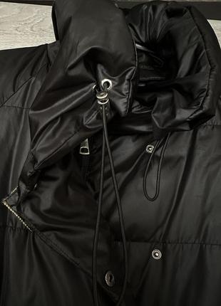 Куртка весенняя черного цвета jinmeisi,размер м, подойдет на с/м/л,стан идеальный,теплёнка, понятная к телу6 фото
