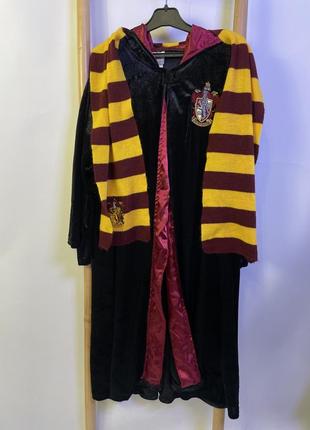 Вязаный шарф шарфик гарри поттер harry potter факультета гриффиндор