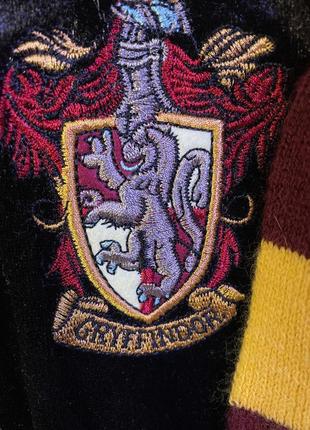Вязаный шарф шарфик гарри поттер harry potter факультета гриффиндор