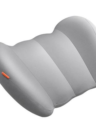 Подушка для крісла під поперек baseus cnyz000013 comfortride series car lumbar pillow grey4 фото