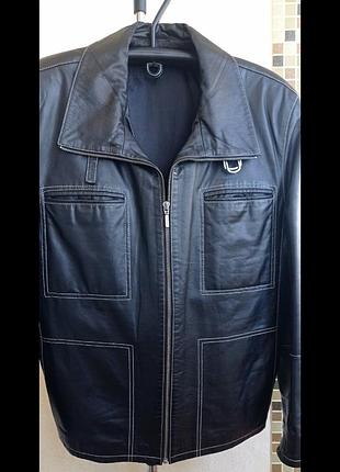 Куртка чоловіча шкіряна