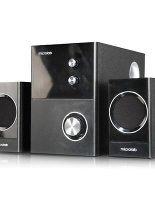 Акустическая система 2.1 microlab m-223 4хrca 17вт черная