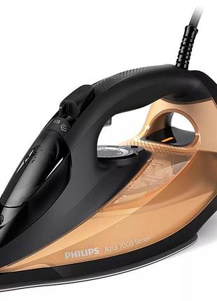 Утюг philips 7000 series с керамической подошвой 2800вт турбопар/постоянный пар (dst7040/80)