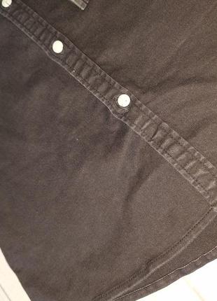 Стильна джинсова сорочка6 фото