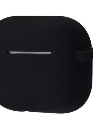 Чохол для навушників prc silicone shock-proof case for airpods 3 black