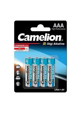 Батарейка camelion digi alkaline aaa/lr03 bp4 4шт c-11210403