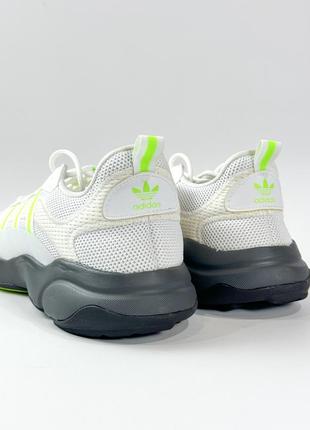 Мужские легкие летние белые кроссовки adidas haiwee 46 размер3 фото