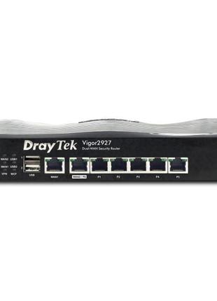 Маршрутизатор draytek vigor2927 5хlan vpn usb черный