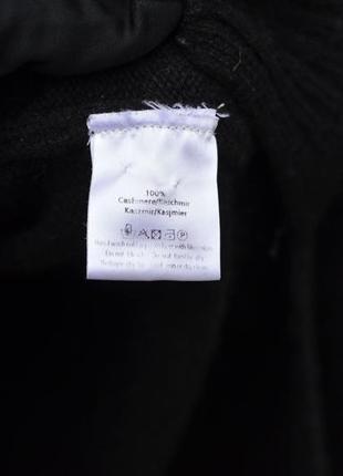 8403\100 чорний кашеміровий італійський светр bartolini m6 фото