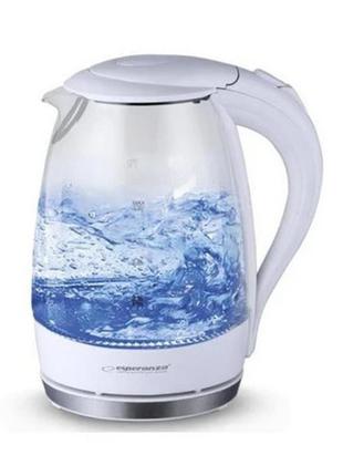 Чайник электрический esperanza kettle ekk011w 1.7l белый