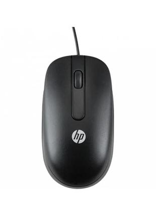 Мышка hp qy777aa optical scroll проводная usb 3кн 1000dpi черная