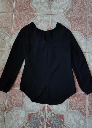 Calvin klein чорна блуза, чорна блузка calvin klein2 фото