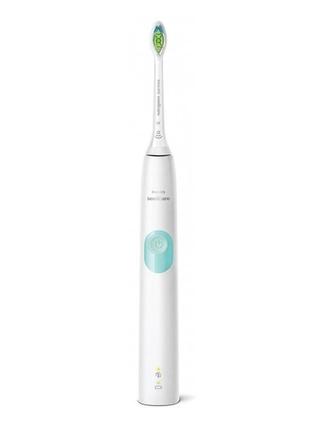 Электрическая зубная щетка philips sonicare с функцией brushsync / звуковая технология белый (hx6807/28)2 фото