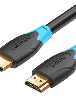 Кабель видеосигнала vention hdmi to hdmi, v2.0 2m 4k video black aacbh