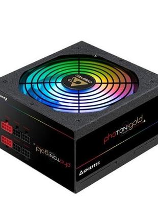 Блок питания chiefteс photon gold gdp-750c-rgb 140мм 750w rgb fan modular retail box
